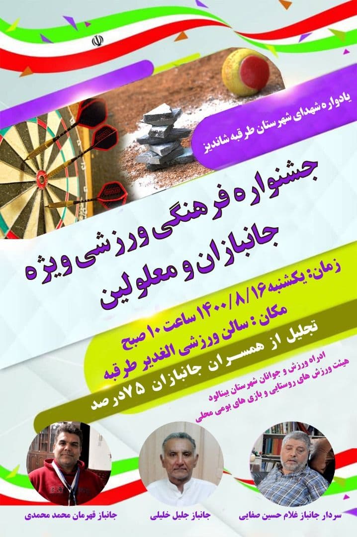 هیات ورزشهای جانبازان و معلولین استان خراسان رضوی